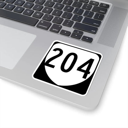 Virginia 204 1980 (Virginia) (Road Sign) STICKER Vinyl Kiss-Cut Decal - The Sticker Space