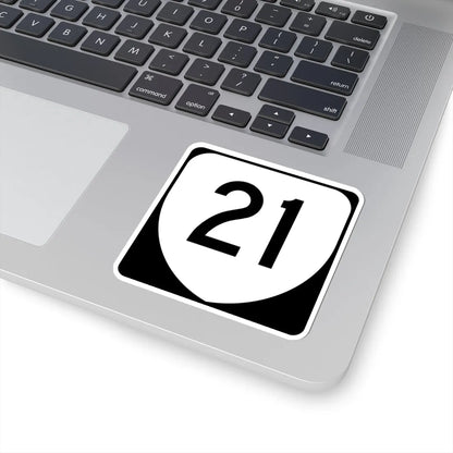 Virginia 21 (Virginia) (Road Sign) STICKER Vinyl Kiss-Cut Decal - The Sticker Space