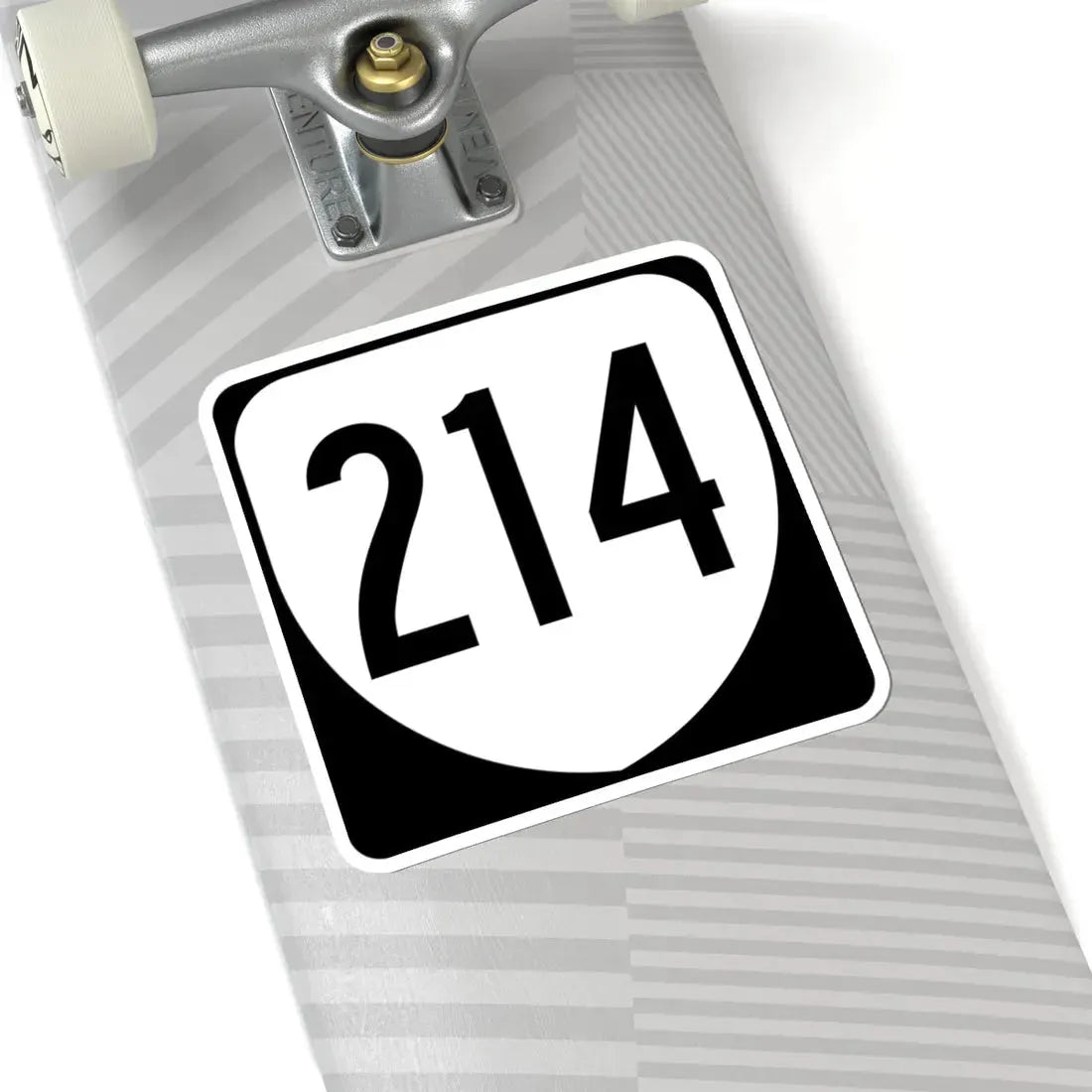 Virginia 214 1980 (Virginia) (Road Sign) STICKER Vinyl Kiss-Cut Decal - The Sticker Space