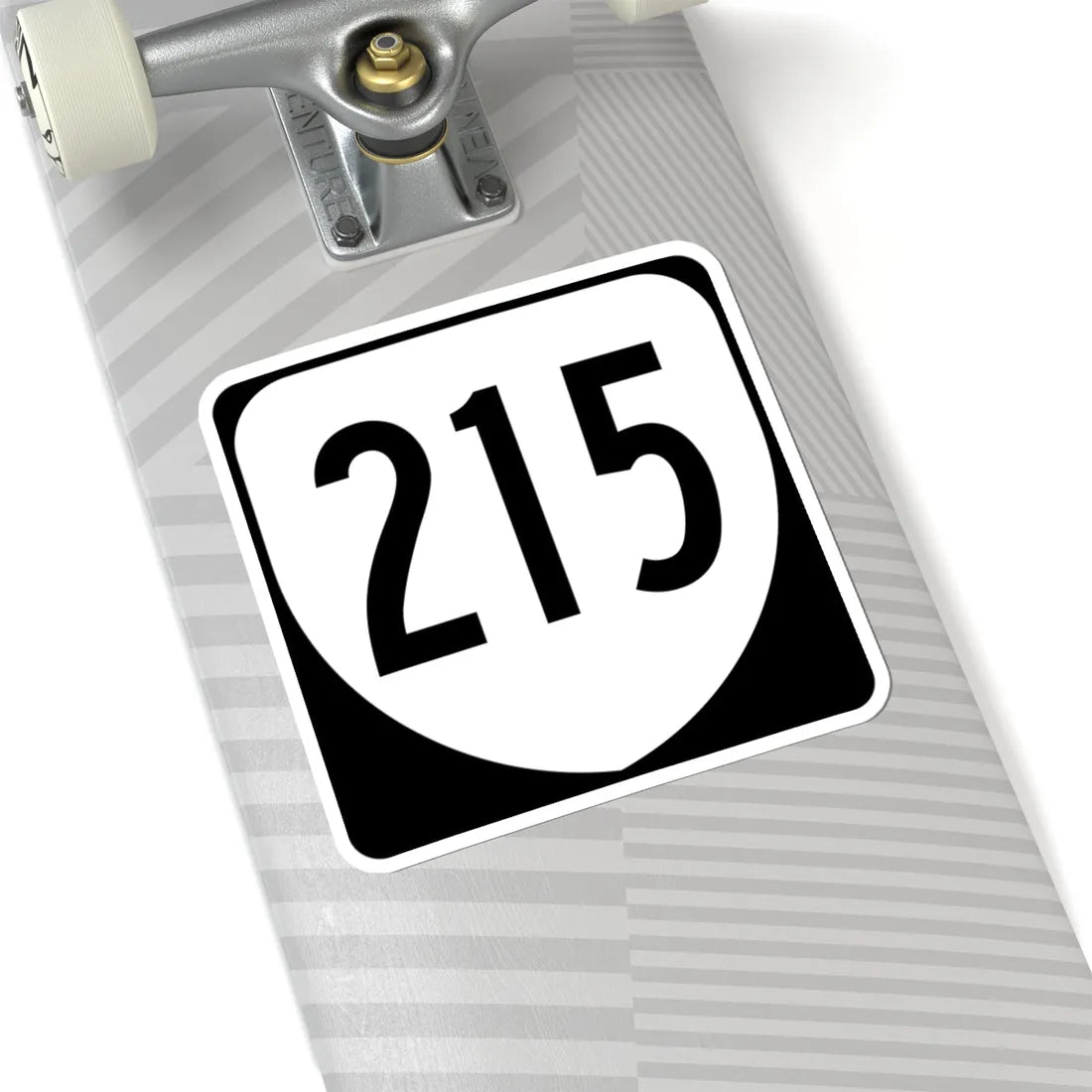 Virginia 215 1980 (Virginia) (Road Sign) STICKER Vinyl Kiss-Cut Decal - The Sticker Space