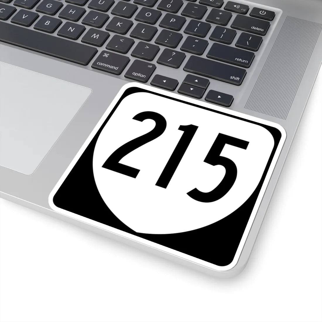 Virginia 215 1980 (Virginia) (Road Sign) STICKER Vinyl Kiss-Cut Decal - The Sticker Space