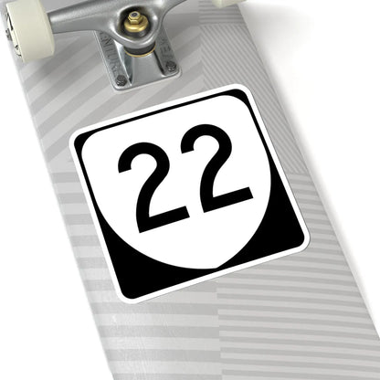 Virginia 22 (Virginia) (Road Sign) STICKER Vinyl Kiss-Cut Decal - The Sticker Space