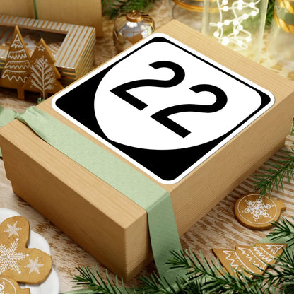 Virginia 22 (Virginia) (Road Sign) STICKER Vinyl Kiss-Cut Decal - The Sticker Space