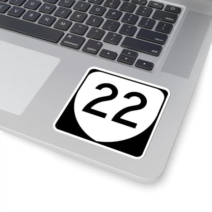 Virginia 22 (Virginia) (Road Sign) STICKER Vinyl Kiss-Cut Decal - The Sticker Space