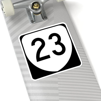 Virginia 23 (Virginia) (Road Sign) STICKER Vinyl Kiss-Cut Decal - The Sticker Space