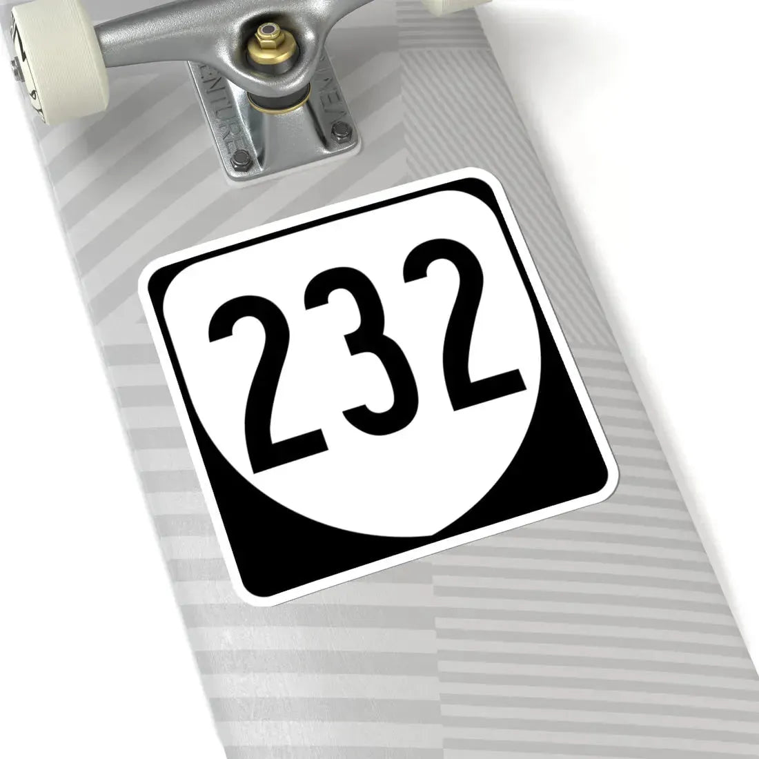 Virginia 232 1980 (Virginia) (Road Sign) STICKER Vinyl Kiss-Cut Decal - The Sticker Space