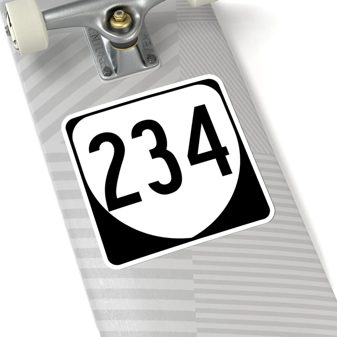 Virginia 234 1980 (Virginia) (Road Sign) STICKER Vinyl Kiss-Cut Decal - The Sticker Space