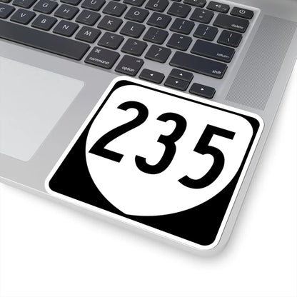 Virginia 235 1980 (Virginia) (Road Sign) STICKER Vinyl Kiss-Cut Decal - The Sticker Space