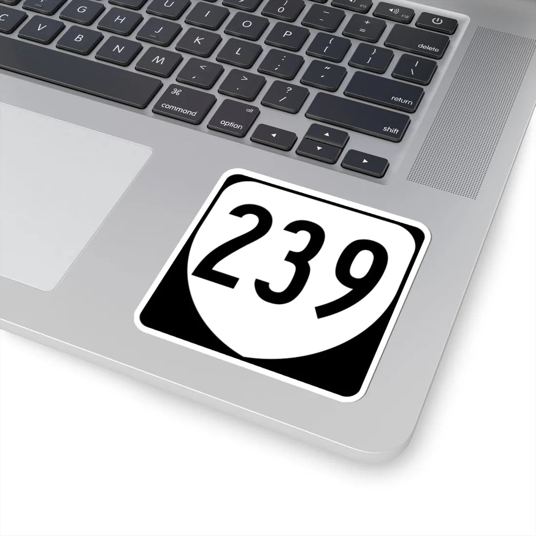 Virginia 239 1980 (Virginia) (Road Sign) STICKER Vinyl Kiss-Cut Decal - The Sticker Space