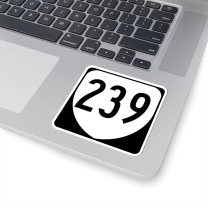 Virginia 239 1980 (Virginia) (Road Sign) STICKER Vinyl Kiss-Cut Decal - The Sticker Space