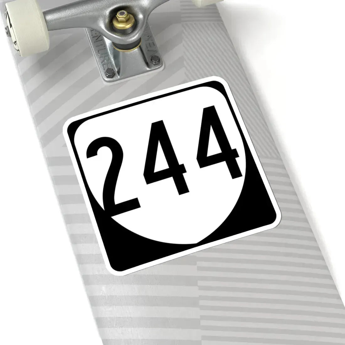 Virginia 244 1980 (Virginia) (Road Sign) STICKER Vinyl Kiss-Cut Decal - The Sticker Space