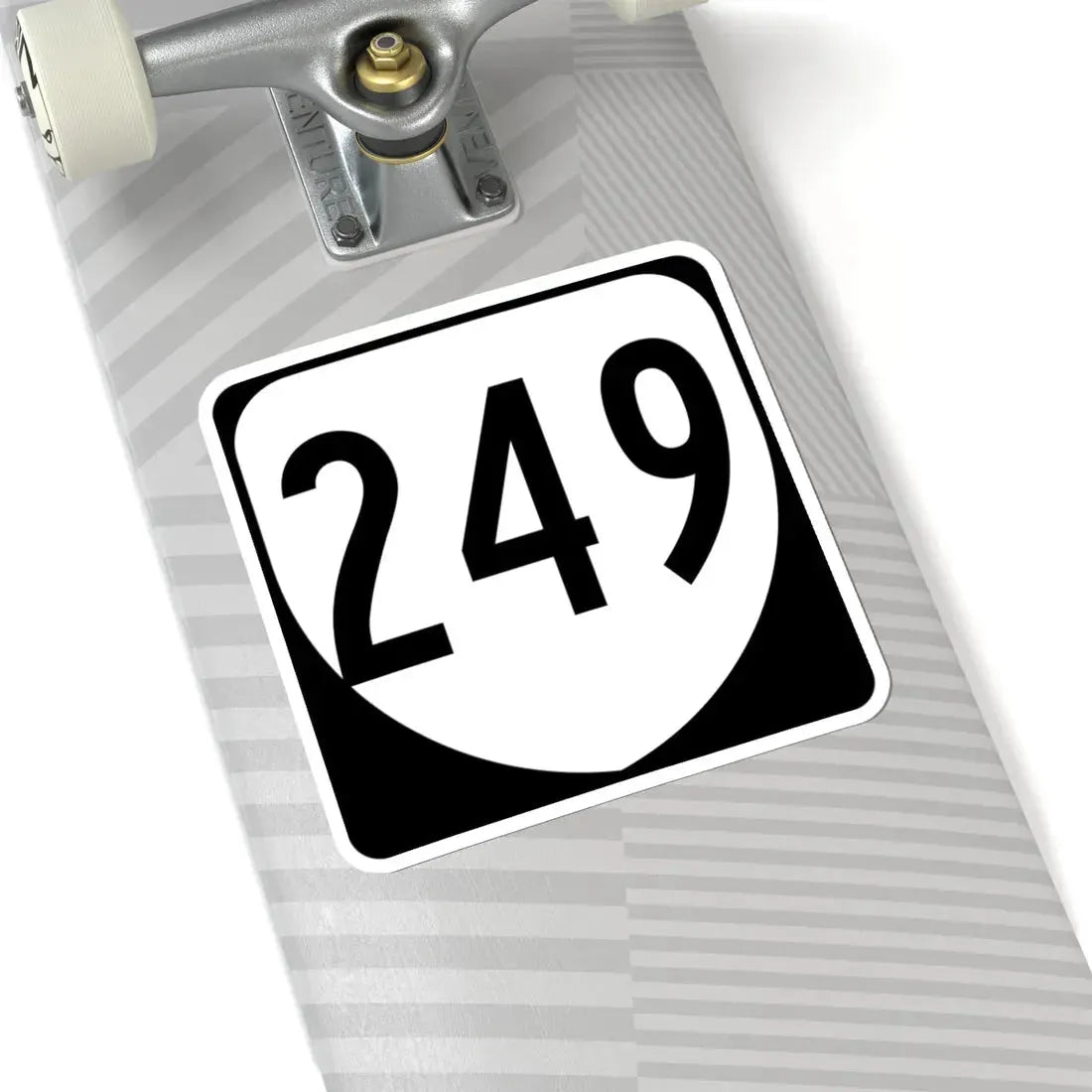 Virginia 249 1980 (Virginia) (Road Sign) STICKER Vinyl Kiss-Cut Decal - The Sticker Space