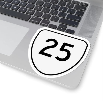 Virginia 25 1956 (Virginia) (Road Sign) STICKER Vinyl Kiss-Cut Decal - The Sticker Space