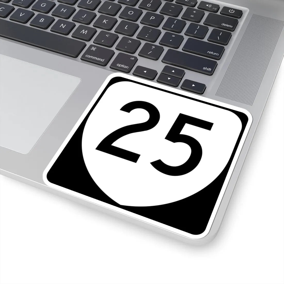 Virginia 25 (Virginia) (Road Sign) STICKER Vinyl Kiss-Cut Decal - The Sticker Space