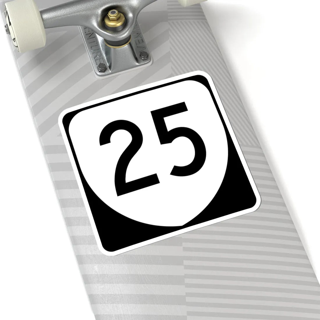 Virginia 25 (Virginia) (Road Sign) STICKER Vinyl Kiss-Cut Decal - The Sticker Space