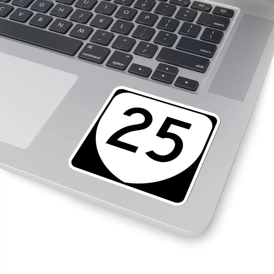 Virginia 25 (Virginia) (Road Sign) STICKER Vinyl Kiss-Cut Decal - The Sticker Space