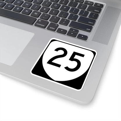 Virginia 25 (Virginia) (Road Sign) STICKER Vinyl Kiss-Cut Decal - The Sticker Space