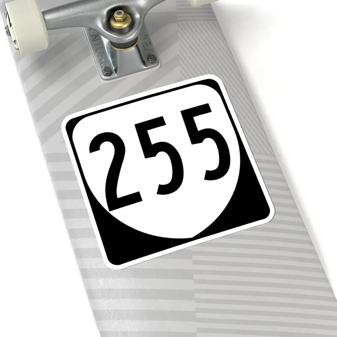 Virginia 255 1980 (Virginia) (Road Sign) STICKER Vinyl Kiss-Cut Decal - The Sticker Space