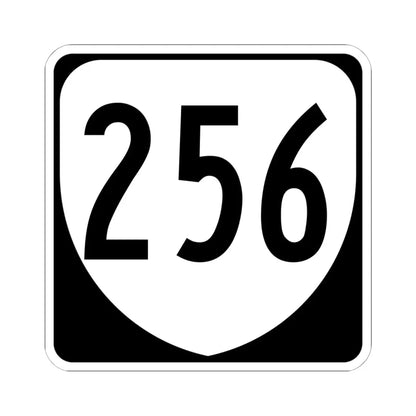 Virginia 256 1980 (Virginia) (Road Sign) STICKER Vinyl Kiss-Cut Decal 6 Inch White - The Sticker Space