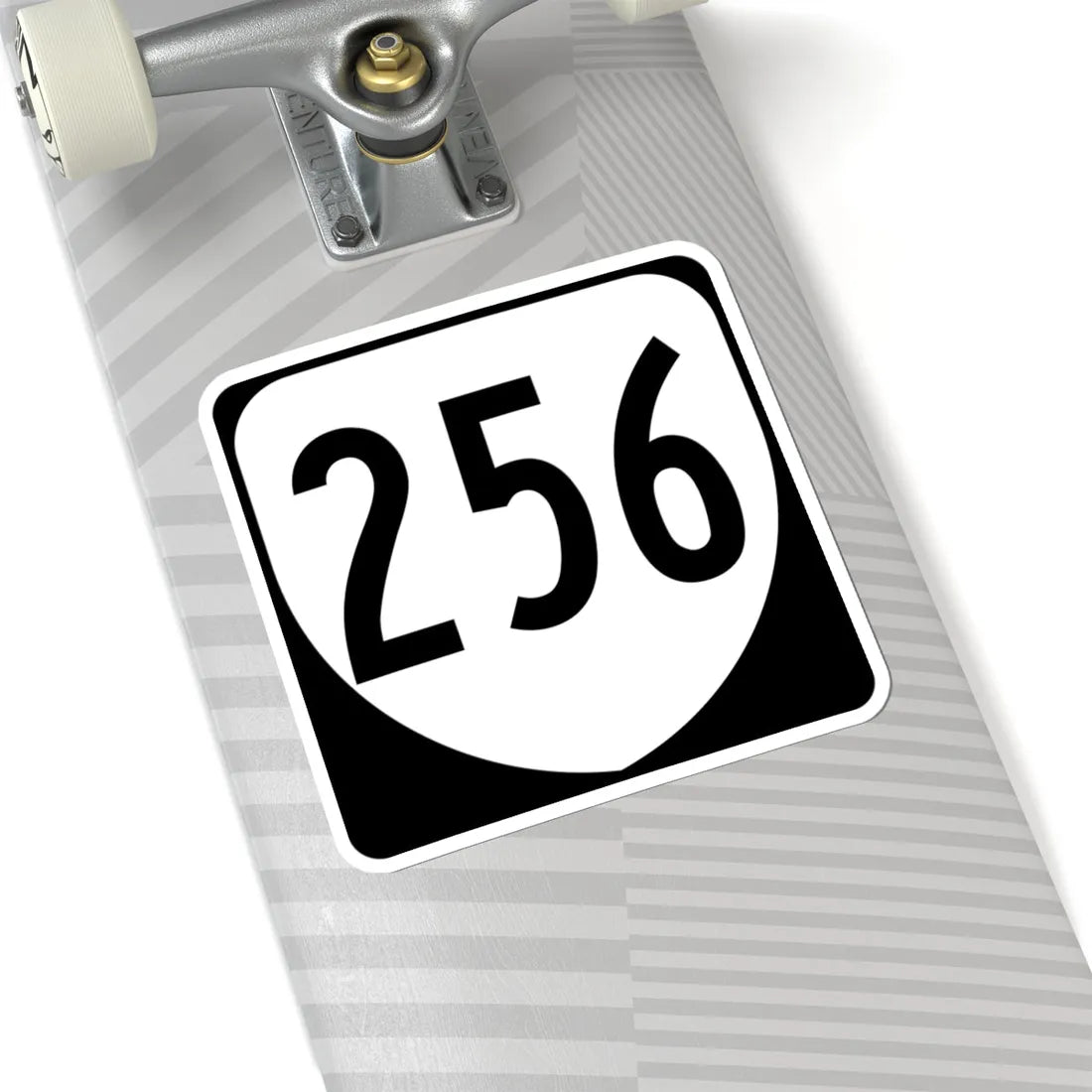 Virginia 256 1980 (Virginia) (Road Sign) STICKER Vinyl Kiss-Cut Decal - The Sticker Space