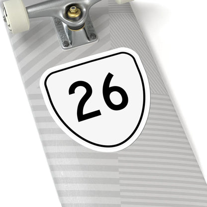 Virginia 26 1956 (Virginia) (Road Sign) STICKER Vinyl Kiss-Cut Decal - The Sticker Space