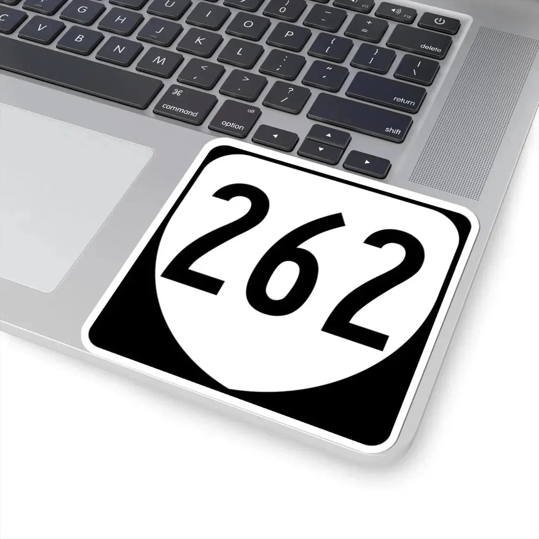 Virginia 262 1980 (Virginia) (Road Sign) STICKER Vinyl Kiss-Cut Decal - The Sticker Space