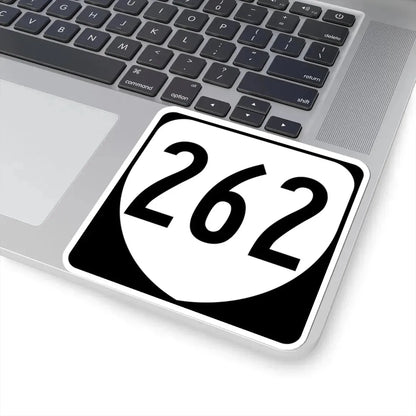 Virginia 262 1980 (Virginia) (Road Sign) STICKER Vinyl Kiss-Cut Decal - The Sticker Space