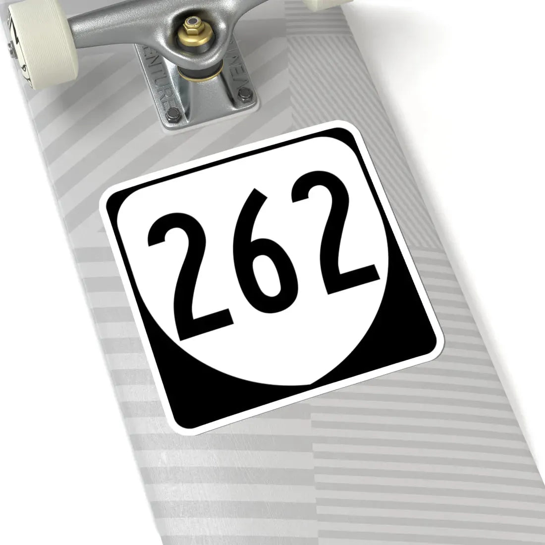 Virginia 262 1980 (Virginia) (Road Sign) STICKER Vinyl Kiss-Cut Decal - The Sticker Space