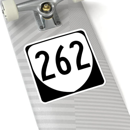 Virginia 262 1980 (Virginia) (Road Sign) STICKER Vinyl Kiss-Cut Decal - The Sticker Space