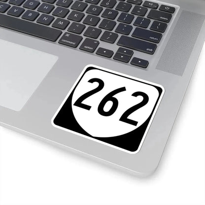 Virginia 262 1980 (Virginia) (Road Sign) STICKER Vinyl Kiss-Cut Decal - The Sticker Space