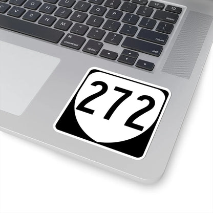 Virginia 272 1980 (Virginia) (Road Sign) STICKER Vinyl Kiss-Cut Decal - The Sticker Space