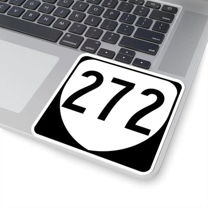 Virginia 272 1980 (Virginia) (Road Sign) STICKER Vinyl Kiss-Cut Decal - The Sticker Space