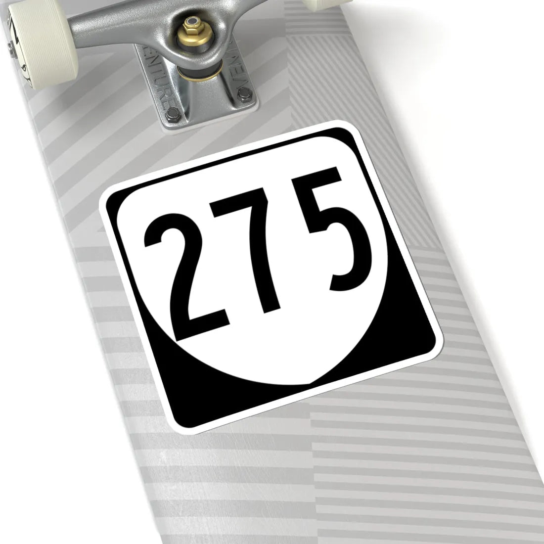 Virginia 275 1980 (Virginia) (Road Sign) STICKER Vinyl Kiss-Cut Decal - The Sticker Space