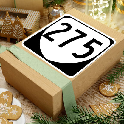 Virginia 275 1980 (Virginia) (Road Sign) STICKER Vinyl Kiss-Cut Decal - The Sticker Space