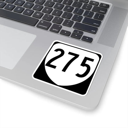 Virginia 275 1980 (Virginia) (Road Sign) STICKER Vinyl Kiss-Cut Decal - The Sticker Space
