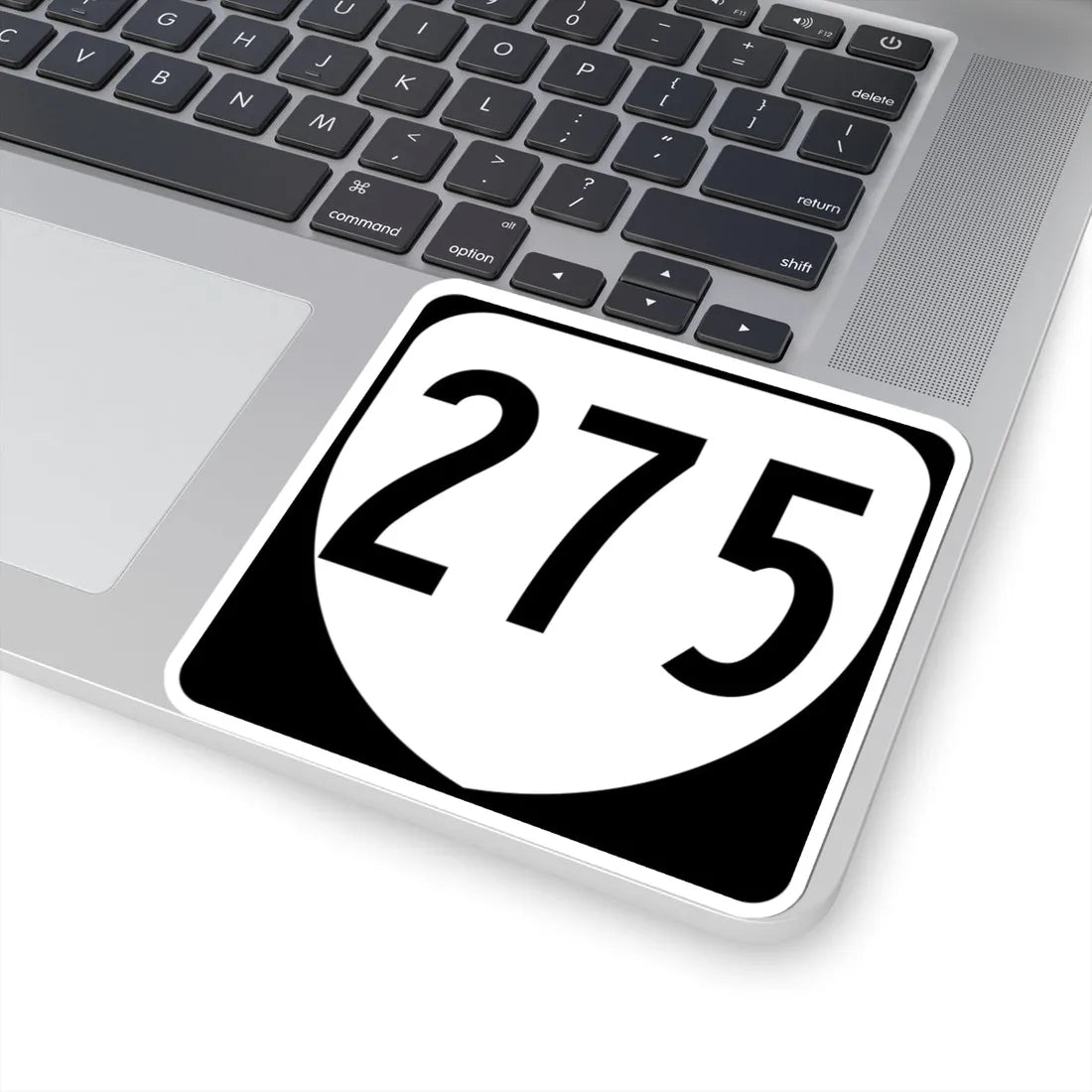 Virginia 275 1980 (Virginia) (Road Sign) STICKER Vinyl Kiss-Cut Decal - The Sticker Space