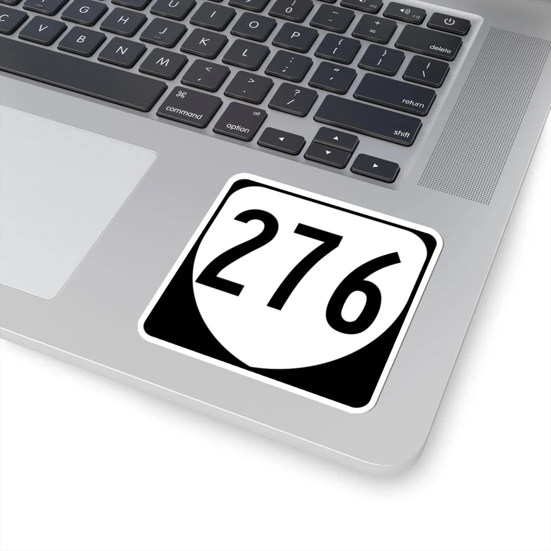 Virginia 276 1980 (Virginia) (Road Sign) STICKER Vinyl Kiss-Cut Decal - The Sticker Space