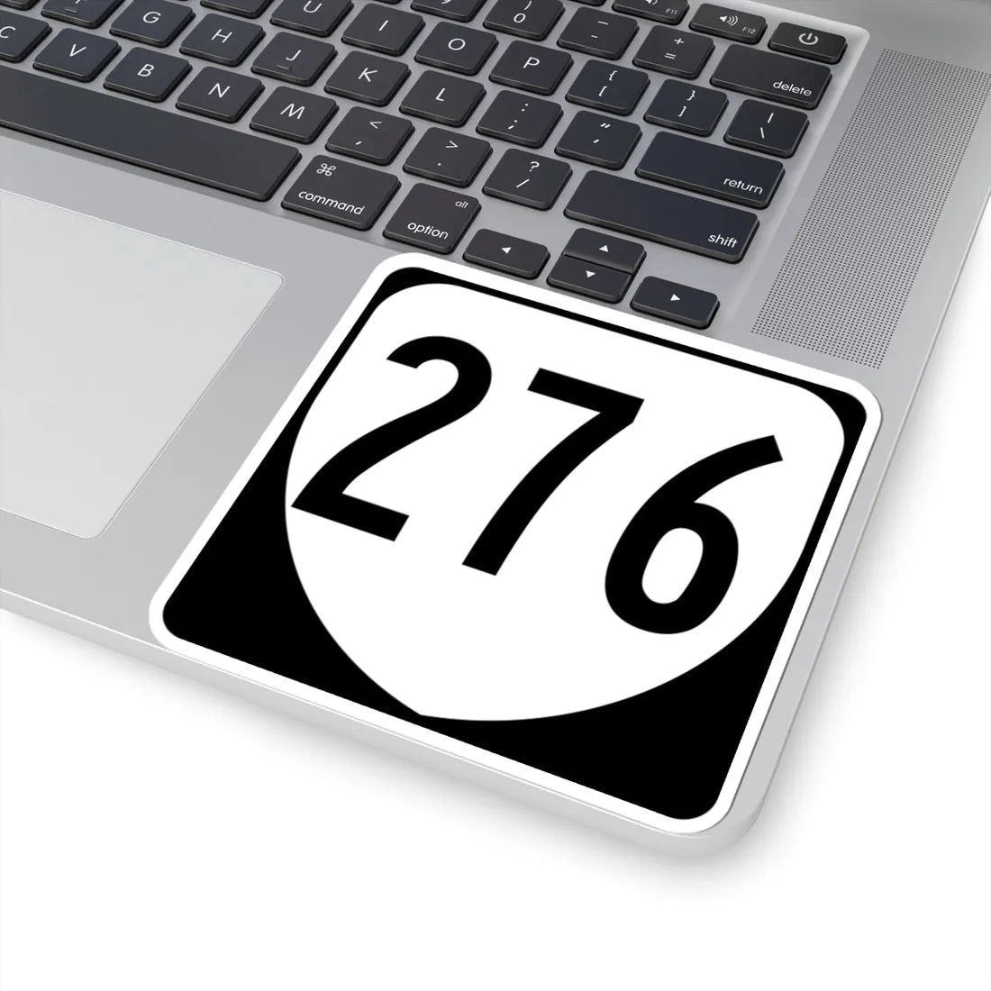 Virginia 276 1980 (Virginia) (Road Sign) STICKER Vinyl Kiss-Cut Decal - The Sticker Space