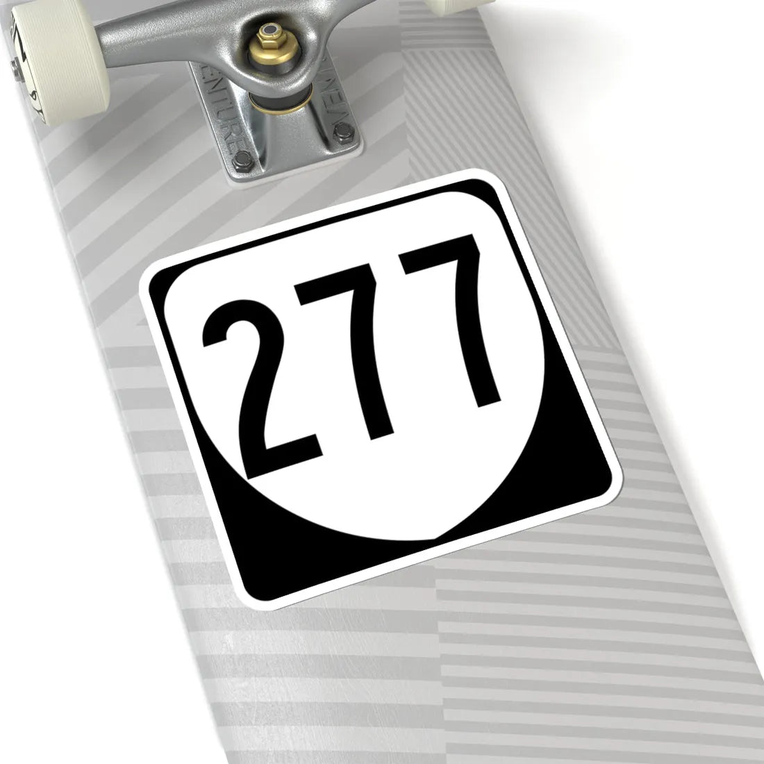 Virginia 277 1980 (Virginia) (Road Sign) STICKER Vinyl Kiss-Cut Decal - The Sticker Space