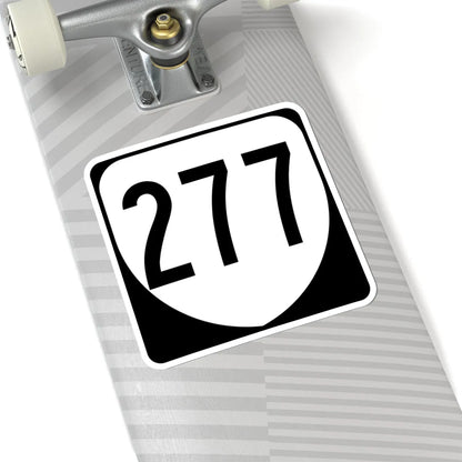 Virginia 277 1980 (Virginia) (Road Sign) STICKER Vinyl Kiss-Cut Decal - The Sticker Space