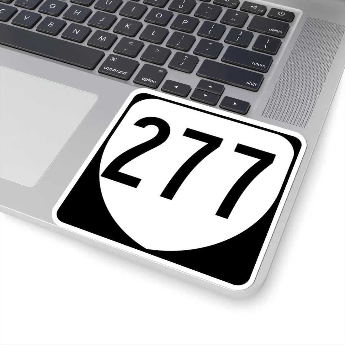 Virginia 277 1980 (Virginia) (Road Sign) STICKER Vinyl Kiss-Cut Decal - The Sticker Space