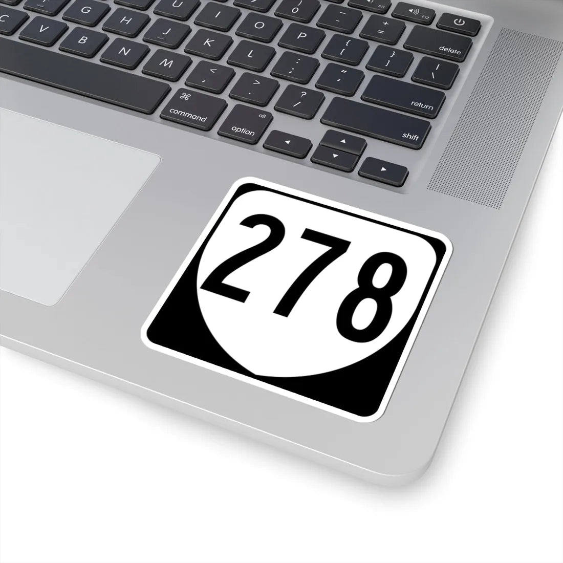 Virginia 278 1980 (Virginia) (Road Sign) STICKER Vinyl Kiss-Cut Decal - The Sticker Space