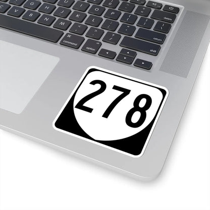 Virginia 278 1980 (Virginia) (Road Sign) STICKER Vinyl Kiss-Cut Decal - The Sticker Space