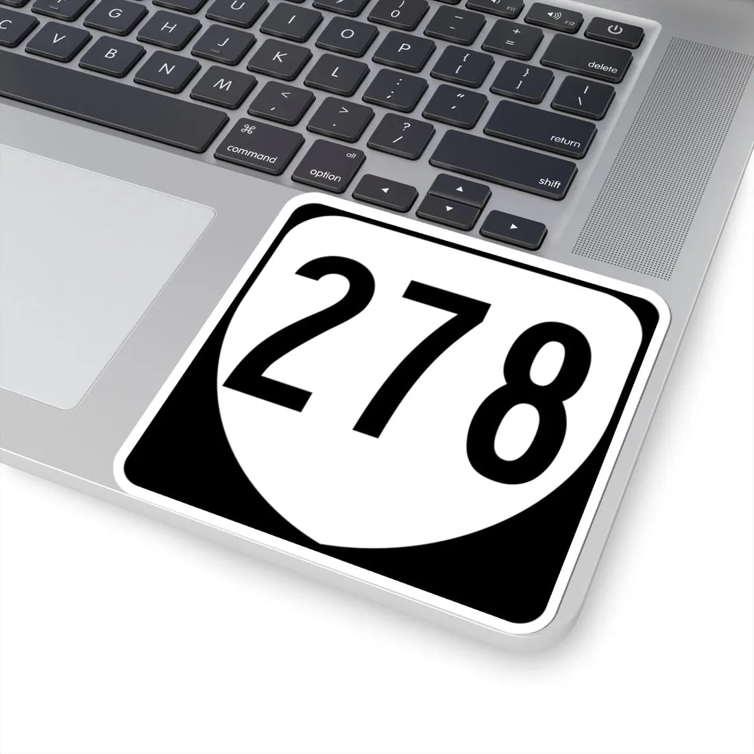 Virginia 278 1980 (Virginia) (Road Sign) STICKER Vinyl Kiss-Cut Decal - The Sticker Space