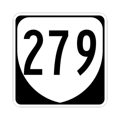 Virginia 279 1980 (Virginia) (Road Sign) STICKER Vinyl Kiss-Cut Decal 6 Inch White - The Sticker Space