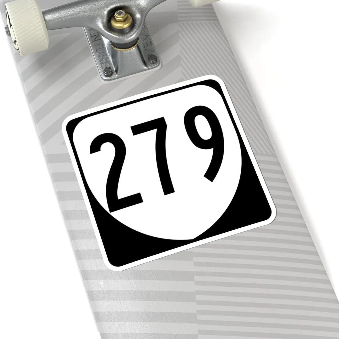 Virginia 279 1980 (Virginia) (Road Sign) STICKER Vinyl Kiss-Cut Decal - The Sticker Space