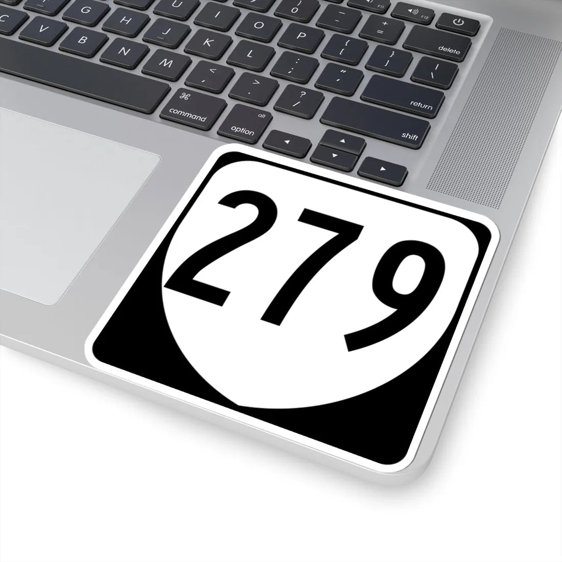 Virginia 279 1980 (Virginia) (Road Sign) STICKER Vinyl Kiss-Cut Decal - The Sticker Space