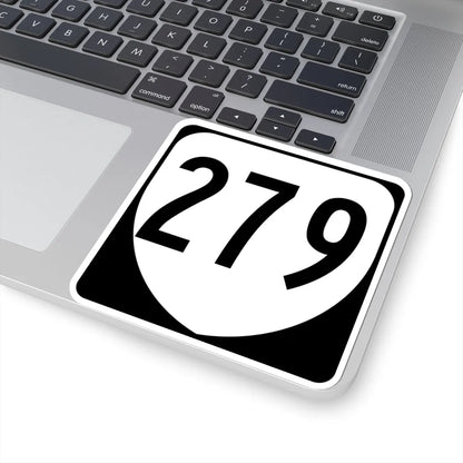Virginia 279 1980 (Virginia) (Road Sign) STICKER Vinyl Kiss-Cut Decal - The Sticker Space