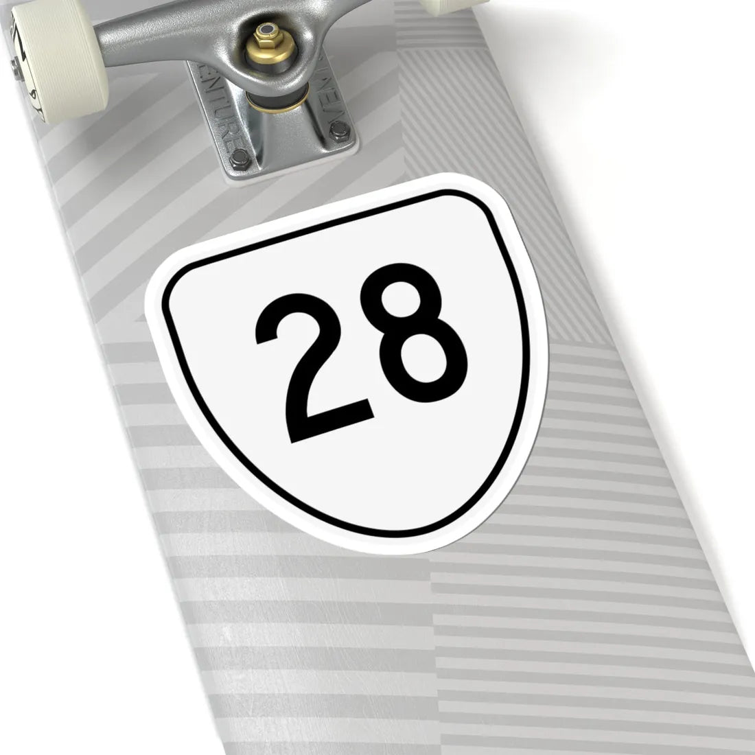 Virginia 28 1956 (Virginia) (Road Sign) STICKER Vinyl Kiss-Cut Decal - The Sticker Space