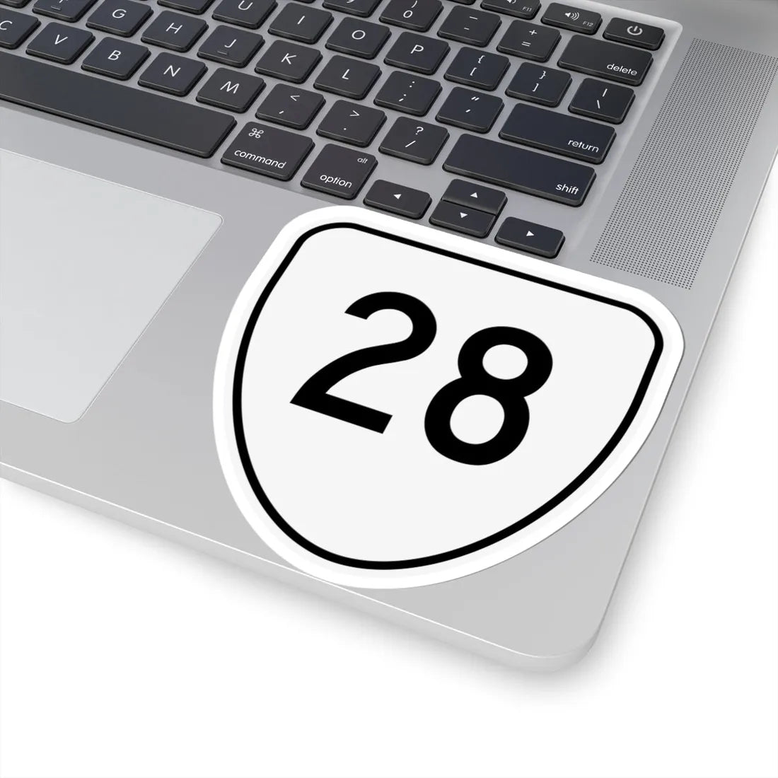 Virginia 28 1956 (Virginia) (Road Sign) STICKER Vinyl Kiss-Cut Decal - The Sticker Space